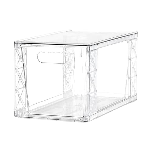 1pcs Multifunktional Stapelbare Lebensmittel Organisatoren Container Mit Schubladen Für Home Office Badezimmerlagerorganisation Pet Storage Organisatoren von AOSAIXIS