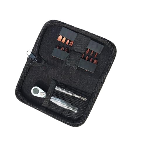 22 In 1 Kleine 1/4 "72 Zahn Ratschen Schraubenschlüssel Rechtwinkelte Schraubendreher Kits Mit Organisiertem Bitspeicher Und Reißverschlusshülsenlegierungen Stahlschraubendreherbits 22 In 1 Kleine 1/4 "72 Zahn Ratschen Schraubenschlüssel Rechtwinkelte Schraubendreher Kits Mit Organisiertem Bitspeicher Und Reißverschlusshülsenlegierungen Stahlschraubendreherbits von AOSAIXIS