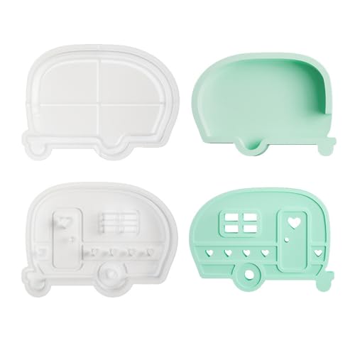 2pcs Spielzeugbus Silikon Kerzenständer Formen Für Epoxidharz Kerzenhalter Teelicht Ständer 2pcs Spielzeugbus Silikon Kerzenständer Formen Für Epoxidharz Kerzenhalter Teelicht Ständer von AOSAIXIS