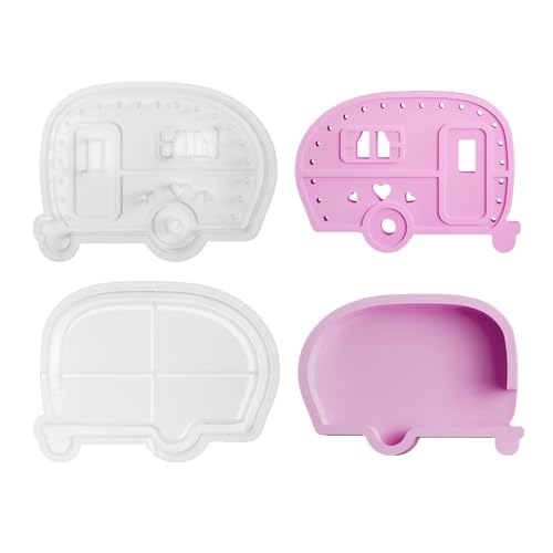 2pcs Spielzeugbus Silikon Kerzenständer Formen Für Epoxidharz Kerzenhalter Teelicht Ständer 2pcs Spielzeugbus Silikon Kerzenständer Formen Für Epoxidharz Kerzenhalter Teelicht Ständer von AOSAIXIS