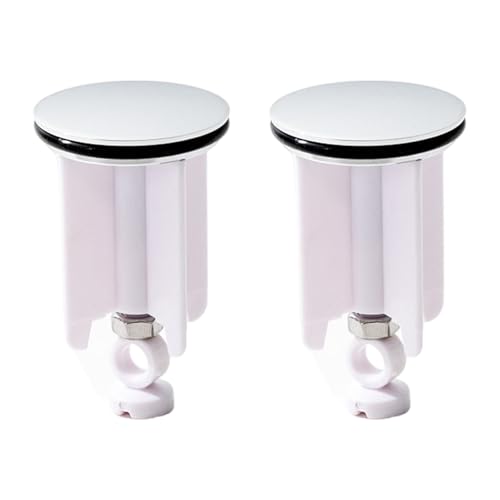 2pcs Universals Wash Becken Steckerhöhe Einstellbare Waschbecken Abflussstopper Badezimmer Und Küche Abfluss Enduring Universals Schnelle Installation von AOSAIXIS