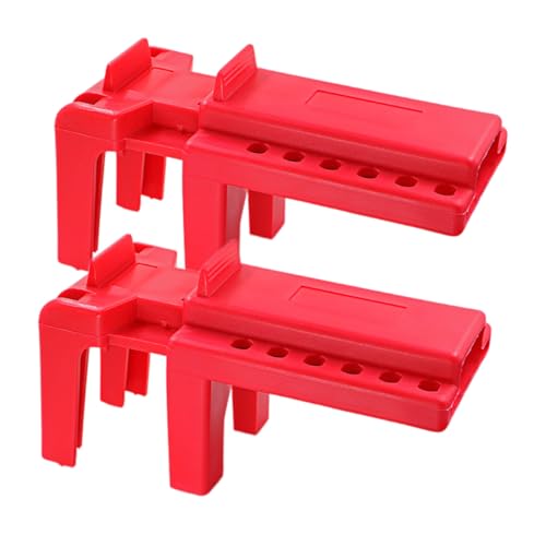 2pcs Ventile Sicherheitsschloss Für Wassergassysteme Universalien Passen 0 5 4 25 Zoll Durchmesser Rohrleitstoff Kunststoff Bauton Sperre von AOSAIXIS