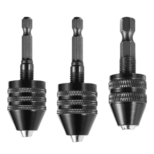 3pcs Hexagonal Shank Drei Kiefer Chucks Für Mehrere Elektrische Tools Um Schnelle Drilländerungen Zu Ändern. Effiziente Tool Verwenden Mehrfachwerkzeugkompatibilität. 3pcs Hexagonal Shank Drei Kiefer Chucks Für Mehrere Elektrische Tools Um Schnelle Drilländerungen Zu Ändern. Effiziente Tool Verwenden Mehrfachwerkzeugkompatibilität. von AOSAIXIS
