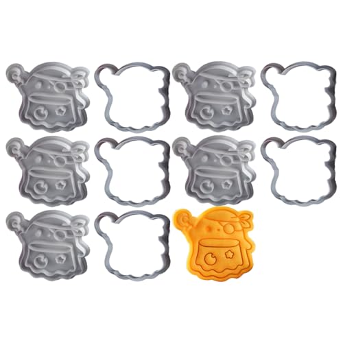 5 Set Cookie Formen Küche Backpastrys Backwares Halloween Biscuit Cutter Making Werkzeug Backset Set von AOSAIXIS