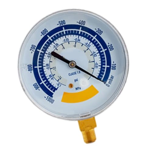 63 Mm/80 Mm Vakuummessdruck Genaues Luftinstrument Für Pumpen 0-14PSI Zifferblatt Anzeigeanzeige Automotive von AOSAIXIS