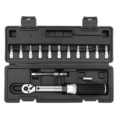 AOSAIXIS 2 5-30 Nm 1/4 Zoll 14PCS Drehschlüssel Set Set Bits Einstellbar Mit Speicherbox Fahrrädern Reparaturwerkzeug AOSAIXIS 2 5-30 Nm 1/4 Zoll 14PCS Drehschlüssel Set Set Bits Einstellbar Mit Speicherbox Fahrrädern Reparaturwerkzeug von AOSAIXIS