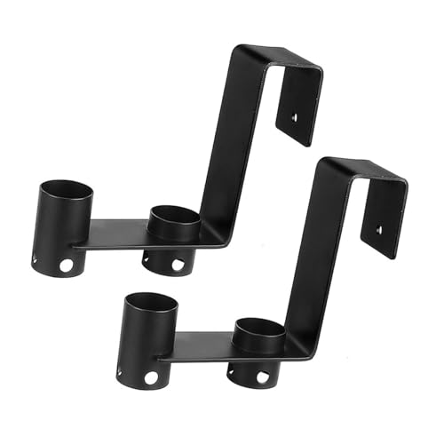 AOSAIXIS 2pcs Pool Zaunhakenspeichersysteme Für Skimmer Pinsel Teleskopstangen Und Zubehör Rostfeste Metallkonstruktionspoolstangen Speicherlösung Lösung von AOSAIXIS