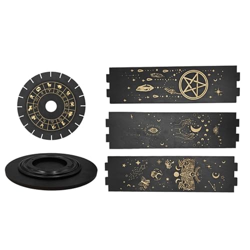AOSAIXIS 360 Rotatable Crystal Display Regalhalter Perfekt Zum Präsentieren Von Tierkreiskristallen In Jedem Einstellungsständer von AOSAIXIS