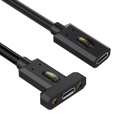 AOSAIXIS 90 Grad Verlängerungskabel 240W 8K USB C 40Gbit / S Datenübertragungskabel 8K@60Hz Videokabel Für Smartphone Laptops Typ C Panel Mount AOSAIXIS 90 Grad Verlängerungskabel 240W 8K USB C 40Gbit / S Datenübertragungskabel 8K@60Hz Videokabel Für Smartphone Laptops Typ C Panel Mount von AOSAIXIS