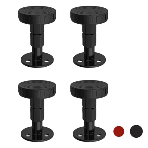 AOSAIXIS Anti Schlupf Verstellbar Möbelstufe Füße 4pcs Metallbett Zur Verbesserung Der Stabilitätshöhe Einstellung Füße Multihöhe Möbelstabilisatoren Stabilitätshöhe von AOSAIXIS