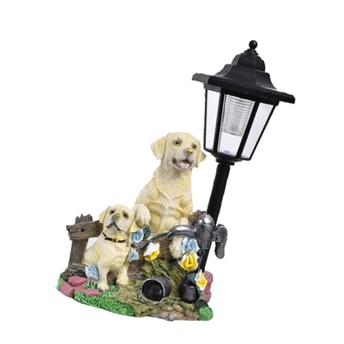 AOSAIXIS Beschaffung: Hundestatuen, Hundedekoration Mit Sonnenkollektion, Skulpturen Der Gärtnerei, Tierverzierungen Mit Balkon, Terrasse, Höfe von AOSAIXIS
