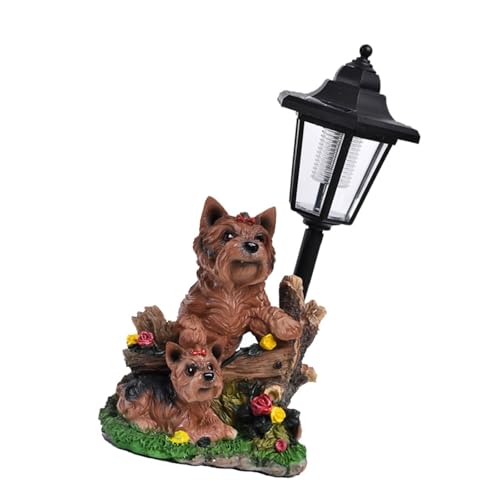 AOSAIXIS Beschaffung: Hundestatuen, Hundedekoration Mit Sonnenkollektion, Skulpturen Der Gärtnerei, Tierverzierungen Mit Balkon, Terrasse, Höfe von AOSAIXIS