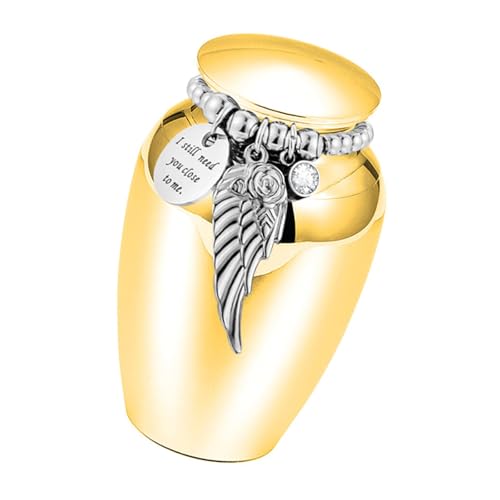 AOSAIXIS Gravurflügel Decors Haustier Urne Multifunktionale Keepsakes Display Hülle Aschehalter Cremation Memorial Zubehör Leckdosen Einäscherung AOSAIXIS Gravurflügel Decors Haustier Urne Multifunktionale Keepsakes Display Hülle Aschehalter Cremation Memorial Zubehör Leckdosen Einäscherung von AOSAIXIS