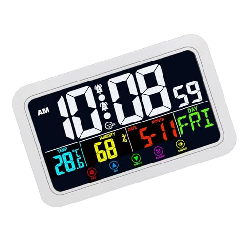 AOSAIXIS Innovative Digitale Uhr Touch Aktivierte Operationen Große Display Musik Weckeup Funktion Für Schlafzimmerstudienraum Sprachkontrolle Wakeup Light Clock AOSAIXIS Innovative Digitale Uhr Touch Aktivierte Operationen Große Display Musik Weckeup Funktion Für Schlafzimmerstudienraum Sprachkontrolle Wakeup Light Clock von AOSAIXIS