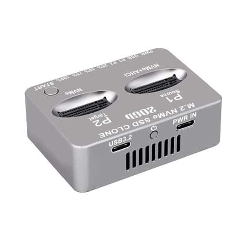 AOSAIXIS NVME Docking Station Doppel Bay NVME Solid States Diskon 20gbit / S USB 3.2 Typ C Externe Festplattenstaaten Antriebsleser Für PC Mobile Festplatten Dock AOSAIXIS NVME Docking Station Doppel Bay NVME Solid States Diskon 20gbit / S USB 3.2 Typ C Externe Festplattenstaaten Antriebsleser Für PC Mobile Festplatten Dock von AOSAIXIS