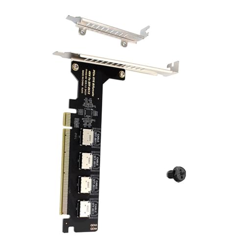 AOSAIXIS PCIE X16 Bis SFF 8612 SFF 8611 Expansion Adapter Für Mainboard Multiple Disk PCIE X4x4x4x4 AOSAIXIS PCIE X16 Bis SFF 8612 SFF 8611 Expansion Adapter Für Mainboard Multiple Disk PCIE X4x4x4x4 von AOSAIXIS