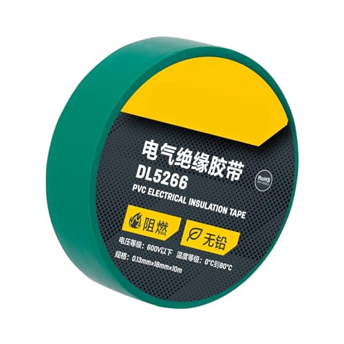 AOSAIXIS PVC Elektrische Isolationsbandrolle Für Waterdicht Und Staubdichtes Kabelbaum Ideal Für Reparaturen Zu Hause Und Automobilanlagen von AOSAIXIS