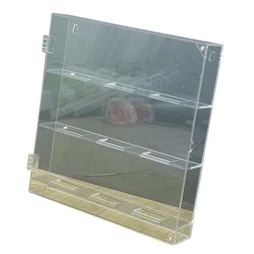 AOSAIXIS Praktische Pre Assem Gitarren Pick Speicherbox Praktisches Zubehör Für Die Einfache Verwendung Durch Gitarristen Und Musiklehrer Klare Acryl Speicher von AOSAIXIS