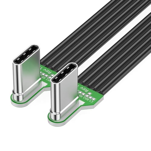 AOSAIXIS USB C Zu USB C Flaches Silikonkabel Mit Abgewinkelten Enden Ladekabel Unterstützt 60 W 480 M Schnelle Geschwindigkeit Mehrere Längen AOSAIXIS USB C Zu USB C Flaches Silikonkabel Mit Abgewinkelten Enden Ladekabel Unterstützt 60 W 480 M Schnelle Geschwindigkeit Mehrere Längen von AOSAIXIS