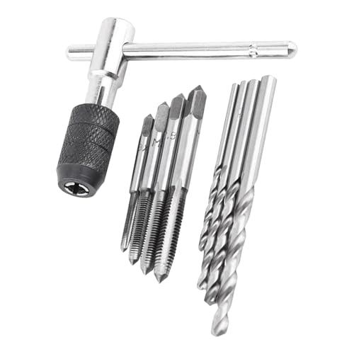 AOSAIXIS Umfassende 9pcs T Handle Tap Schraubenschlüsselkollektion Tap & Die Faden Fadenwerkzeughandbuch Reparaturwerkzeug Für Und Verwendung Der Möbelbaugruppe Tap Wech AOSAIXIS Umfassende 9pcs T Handle Tap Schraubenschlüsselkollektion Tap & Die Faden Fadenwerkzeughandbuch Reparaturwerkzeug Für Und Verwendung Der Möbelbaugruppe Tap Wech von AOSAIXIS