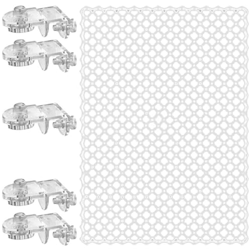AOSAIXIS Unsichtbares Anti Jump Netz Für Fischtanks Umfasst 5 Reittiere Klare Abdeckungen Fischtanks Ersatznetz AOSAIXIS Unsichtbares Anti Jump Netz Für Fischtanks Umfasst 5 Reittiere Klare Abdeckungen Fischtanks Ersatznetz von AOSAIXIS