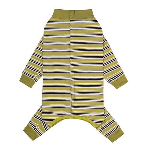 AOSAIXIS Warmes Langes Ärmel Haustier Outfit Chirurgischer Bodysuit Weicher Polyestermantel Für Kleine Bis Mediale Rassen Welpen Modekleidung von AOSAIXIS