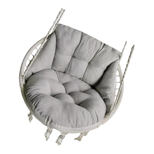 AOSAIXIS Weich Hängende Korbsitzpolster Swing Stuhl Kissen Für Garten Hängemattenstühle Padhalter Mit Widerstandsstoffen Baumwolle Füllung Hochelastizität PP Baumwolle von AOSAIXIS