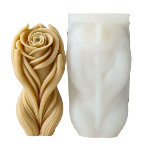 Blumen Silikonkerzenformen Für Epoxidharz Herstellen Kerzenseife Bröste Kuchen Fondant Formen Silikonseife Formen von AOSAIXIS