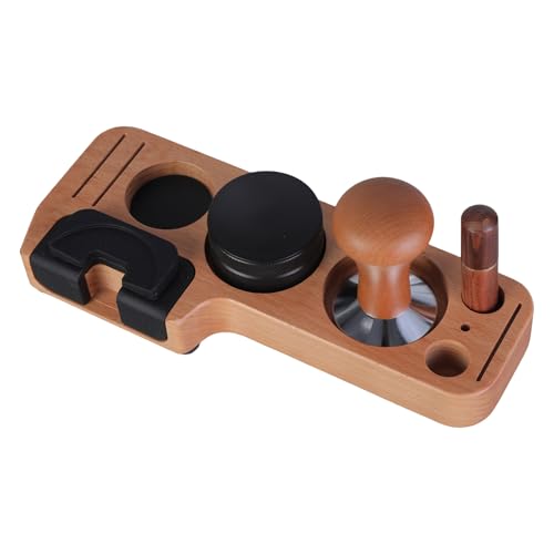 Delicate Espresso Tamping Stand Set Elegantes Espresso Zubehör Set Mit Distributor Für Cafés Und Delicate Espresso Tamping Stand Set Elegantes Espresso Zubehör Set Mit Distributor Für Cafés Und von AOSAIXIS