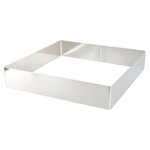 Edelstähle Mousses Ringe Dessert Backwerkzeug Quadratische Kuchenform Nicht Stick Dessert Ringe Gebäckform Schimmel Backwerkzeug Edelstähle Mousses Ringe Dessert Backwerkzeug Quadratische Kuchenform Nicht Stick Dessert Ringe Gebäckform Schimmel Backwerkzeug von AOSAIXIS
