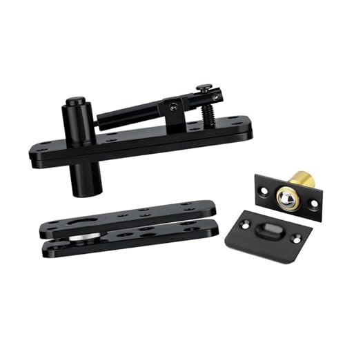 Edelstahltür Pivots Scharnier 360 Grad Wellen Unsichtbare Pivots Hardware Für Bücherregale Die Rostfreie Stahl Versteckte Tür Ertragen von AOSAIXIS