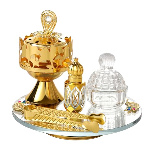 Elegante Metall Und Glas Schneidebrenner Für Hausdekoration Hauswarmings Geschenk Mit Ätherischen Ölflasche Jar Tongs Home Aromen Verbesserung von AOSAIXIS