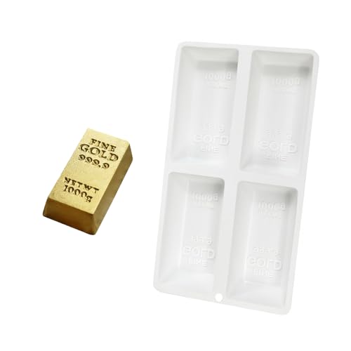 Fondant Schokoladenformen Goldene Ziegelform Silikonform Mousses Kuchen Dekorieren Werkzeug Kerzenseife Leicht Zu Reinigen Fondant Schokoladenformen Goldene Ziegelform Silikonform Mousses Kuchen Dekorieren Werkzeug Kerzenseife Leicht Zu Reinigen von AOSAIXIS