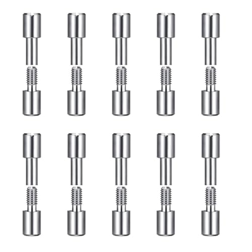 Griffnieten Schrauben 10 Pcs Zahnradbefestigungsschrauben Halterung Nieten Schraubverschluss Diyer Werkzeugrevisionen Halterung Klammer Griffnieten Schrauben 10 Pcs Zahnradbefestigungsschrauben Halterung Nieten Schraubverschluss Diyer Werkzeugrevisionen Halterung Klammer von AOSAIXIS