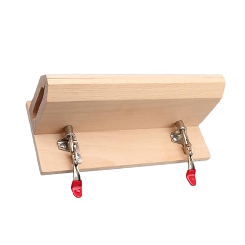 Holz Ledercraft Stitching Klemme Tisch Desktop Schnürstischnähe Klemm Werkzeug Zum Nähen Des Nähens Projekt Professionelles Lederhandwerk von AOSAIXIS