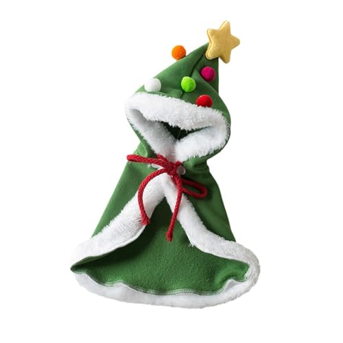 AOSAIXIS Katzen Umhang Mit Hunde Weihnachts Outfit Capes Haustier AOSAIXIS Katzen Umhang Mit Hunde Weihnachts Outfit Capes Haustier von AOSAIXIS