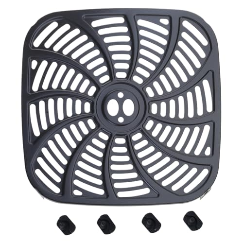 Luft Frittierkissen Luft Frittierplatte Quadratische Luft Frittierschale Grillplatte Multifunktionales Kochwerkzeug Für GAF798 Air Fryers Food Grade Air Fryers Rack von AOSAIXIS