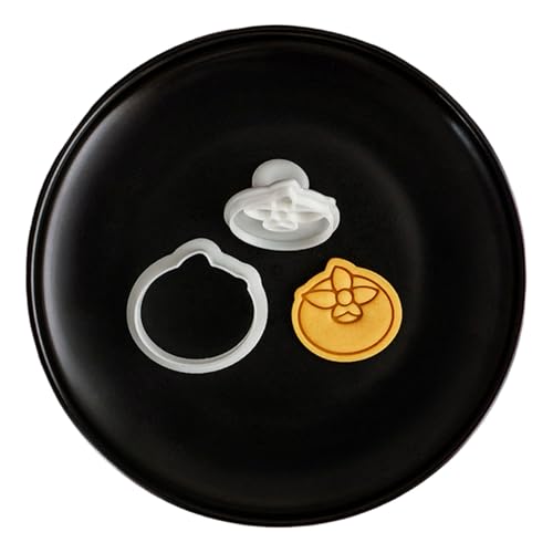 Neujahr Fondant Cookie Stampe Hitzefeste Schlange Themenkeks Form Kunststoff Backform Für Kuchenzuckerfahrzeugwerkzeug von AOSAIXIS