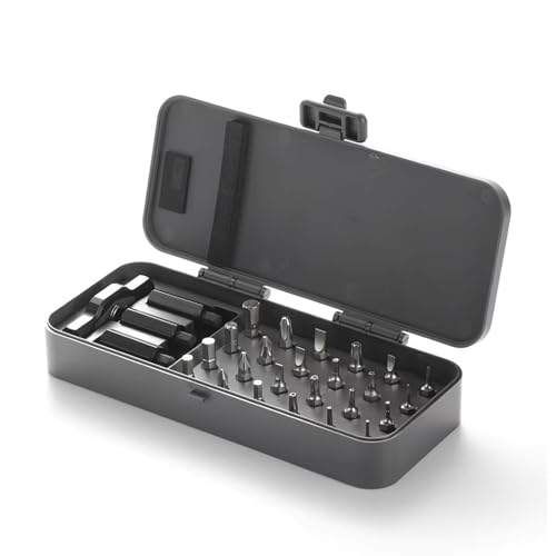Ratschenschraubendreher Set Mit 24 Magnetischem Bit Ergonomisch T Handle Für Professionelle Mechanik. von AOSAIXIS