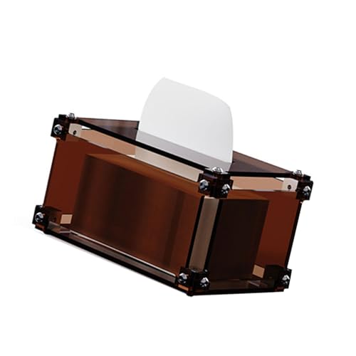 Rechteckiger Gewebespender Küchenserviettenhalter Transparenz Acryl Clear Box Für Sichere Und Bequeme Verwendung Klarer Acrylkasten Organizer von AOSAIXIS