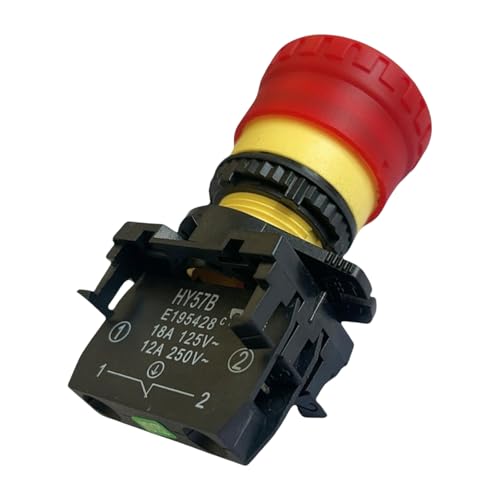 Runde Industrielle Pushbutton Switches Hy57B Notfälle Stopp Druckknopfschalter Für Elektrische Anwendungen Für Maschinengeräte von AOSAIXIS