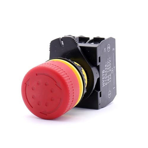 Runde Industrielle Pushbutton Switches Hy57B Notfälle Stopp Druckknopfschalter Für Elektrische Anwendungen Für Maschinengeräte von AOSAIXIS