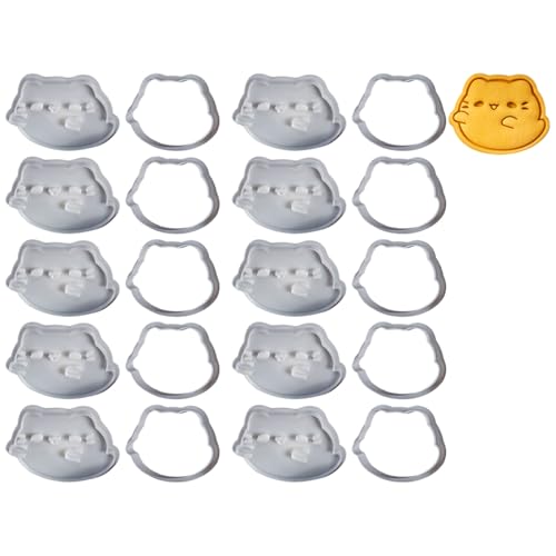 Set Von 10 Keksen Formen Japaner Inspiriert Keksschimmelkuchen Dekoration Werkzeug Küchenwaren Zum Backen Von Enthusiasten Feiertags Kekse Basteln von AOSAIXIS