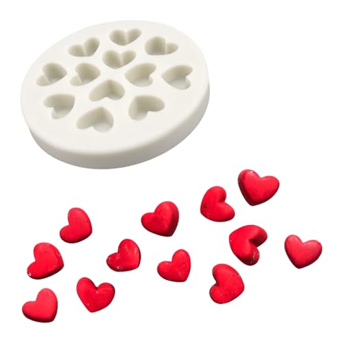 Silikon Herzförmige Formen Für Schokolade Und Fondant Süßigkeiten Mit Multi Hohlraum Schimmelpilzen Haushaltsbackzubehör Machen von AOSAIXIS