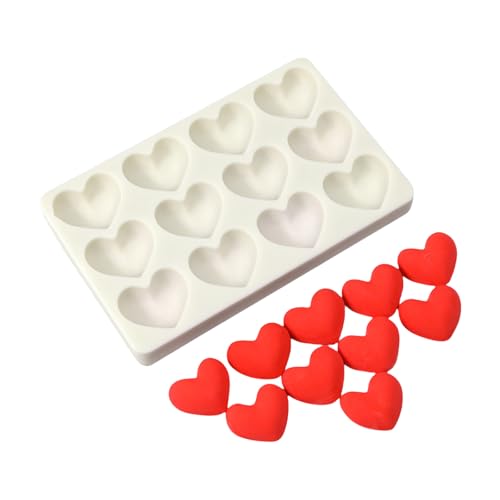 Silikon Herzförmige Formen Für Schokolade Und Fondant Süßigkeiten Mit Multi Hohlraum Schimmelpilzen Haushaltsbackzubehör Machen von AOSAIXIS
