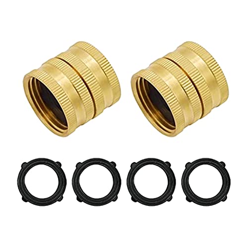 Solid Messing Gartenschlauchanschluss Anschlüsse Adapter Messing Reparatur von AOSAIXIS