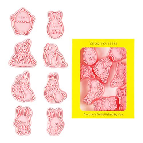 Tierform Teigformen Keksformen Keksschneider Easters Serie Gebäckformen Kunststofftextur Perfekt Zum Backen von AOSAIXIS