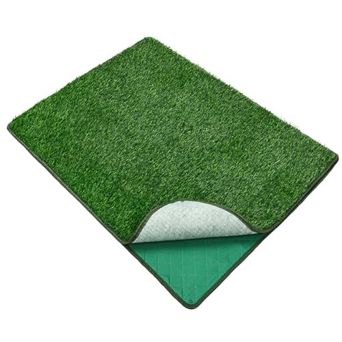 Tränenfeste Synthetische Hund Bad Graspolster Wiederverwendbares Hundetoilettengrasmatten Für Outdoor Aktivität Haltbarkeit Polyester Haustifte Töpfchen Trainingstolpe von AOSAIXIS