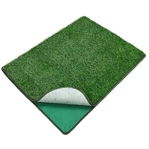 Tränenfeste Synthetische Hund Bad Graspolster Wiederverwendbares Hundetoilettengrasmatten Für Outdoor Aktivität Haltbarkeit Polyester Haustifte Töpfchen Trainingstolpe von AOSAIXIS