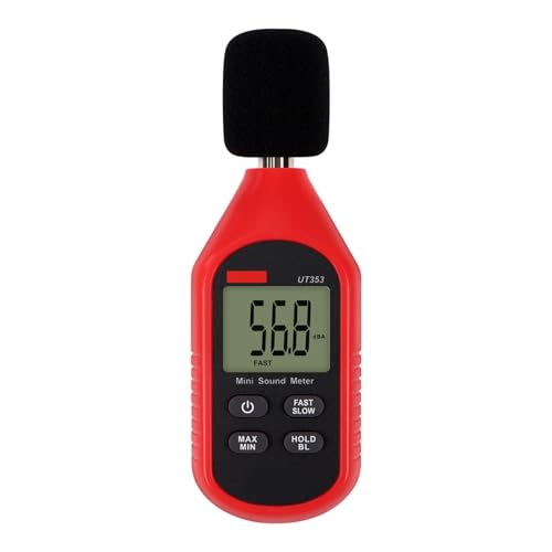 Tragbare Schallpegel Überwachen Digitale Decibel Messgerät LCD Für Eine Genaue Lärmbewertung Wohn Oder Büroflächenhandtester von AOSAIXIS